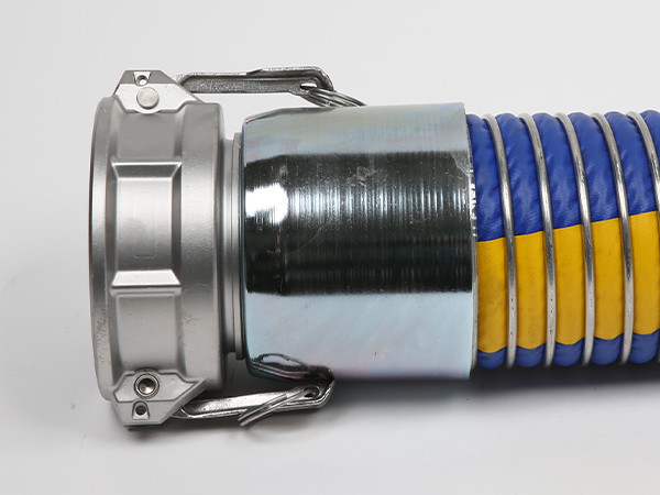 PTFE composite hose fixed with camlock coupling